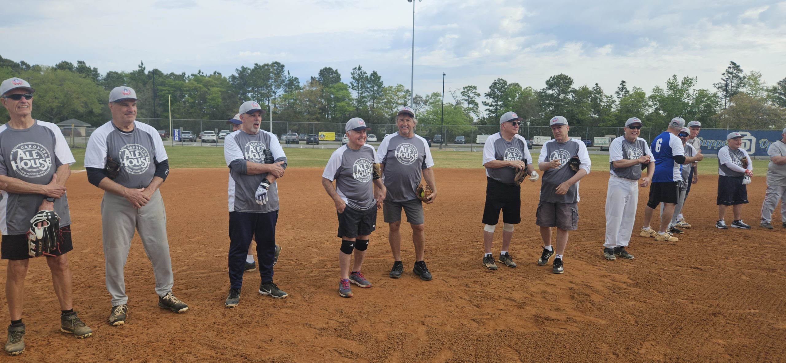 Spotlight on Carolina Ale House Wilmington, NC, at the Senior League Opening Day Softball Game