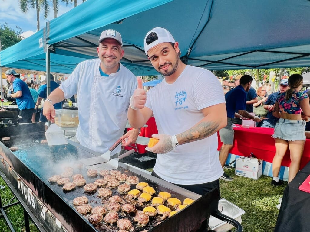 LM Restaurants at the 11th Annual Boca Burger Battle