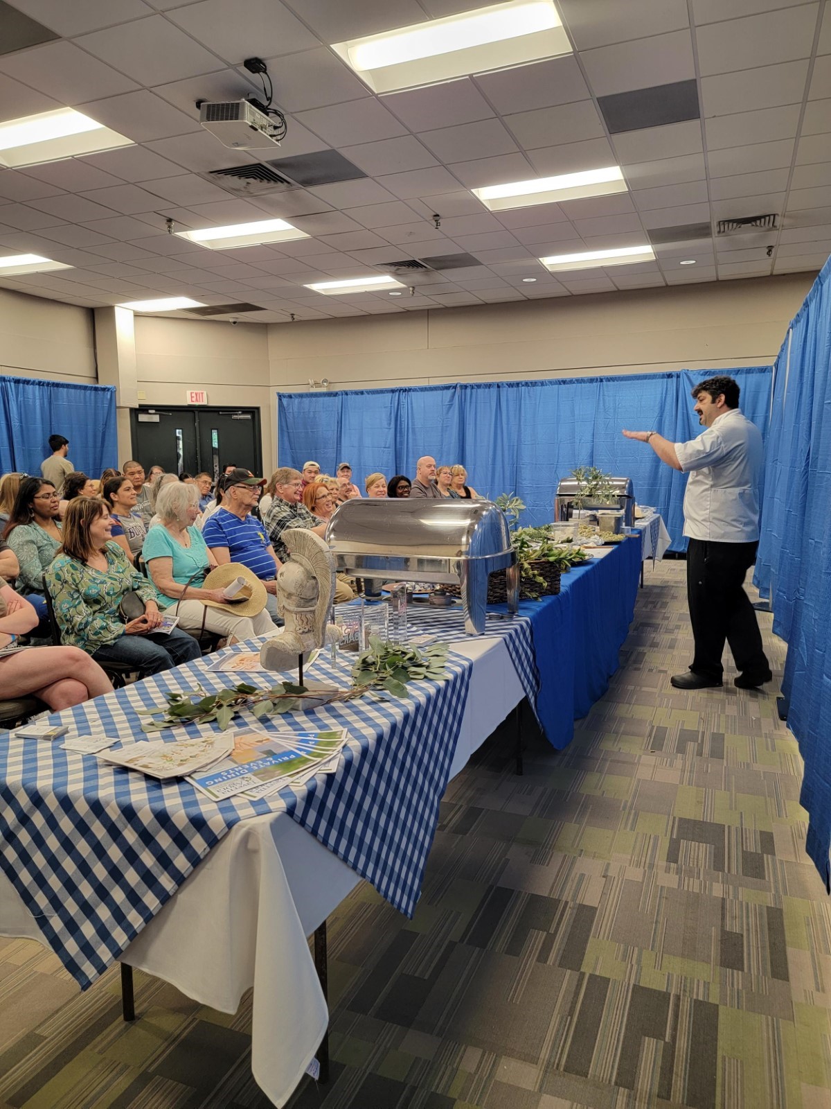 LM Restaurants’ Chef Spyros & Taverna Agora at the 2024 Raleigh Greek Festival!