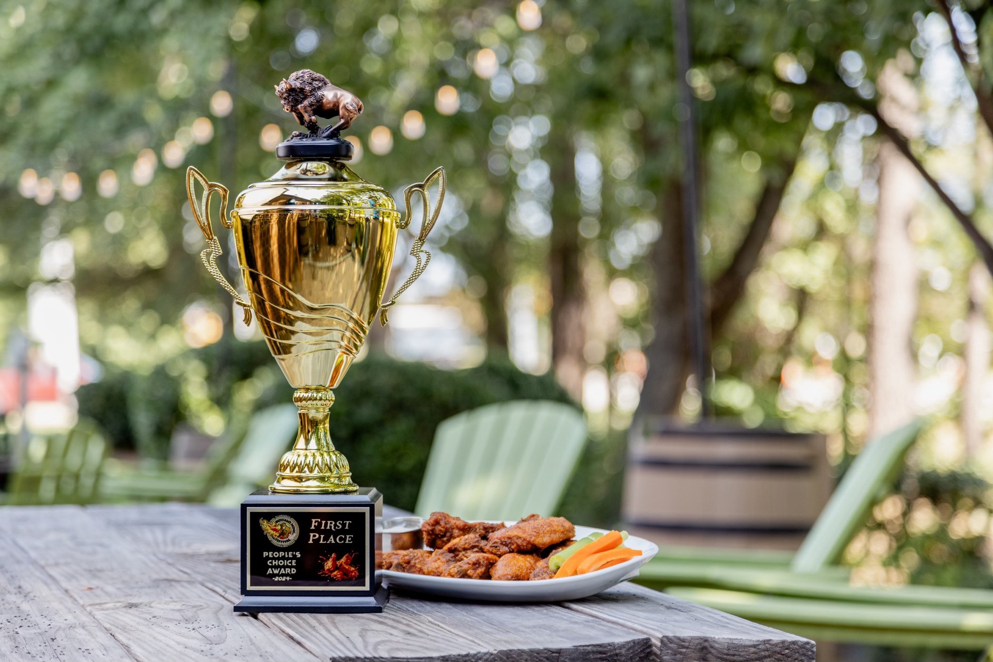 Carolina Ale House 2024 WON at the 2024 National Buffalo Wing Festival… in Buffalo, NY!