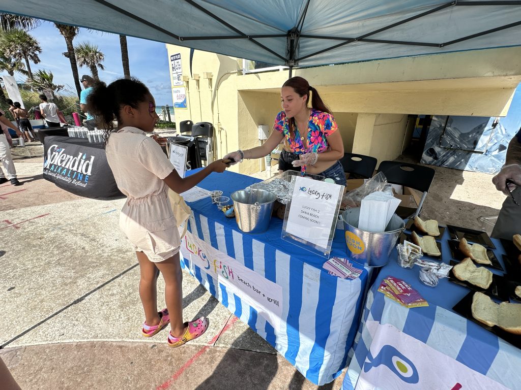 Lucky Fish Dania Beach Team Serving the Community!