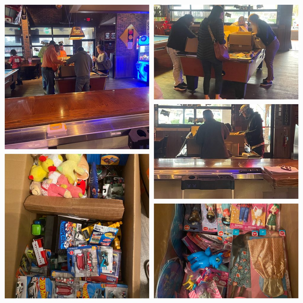 Carolina Ale House Donations with Salvation Army's Angel Tree Charity