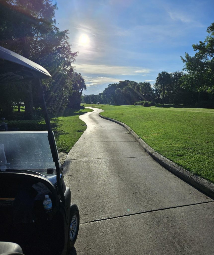 The Cove Annual Golf Tournament 2024 - Golf Cart and the road ahead