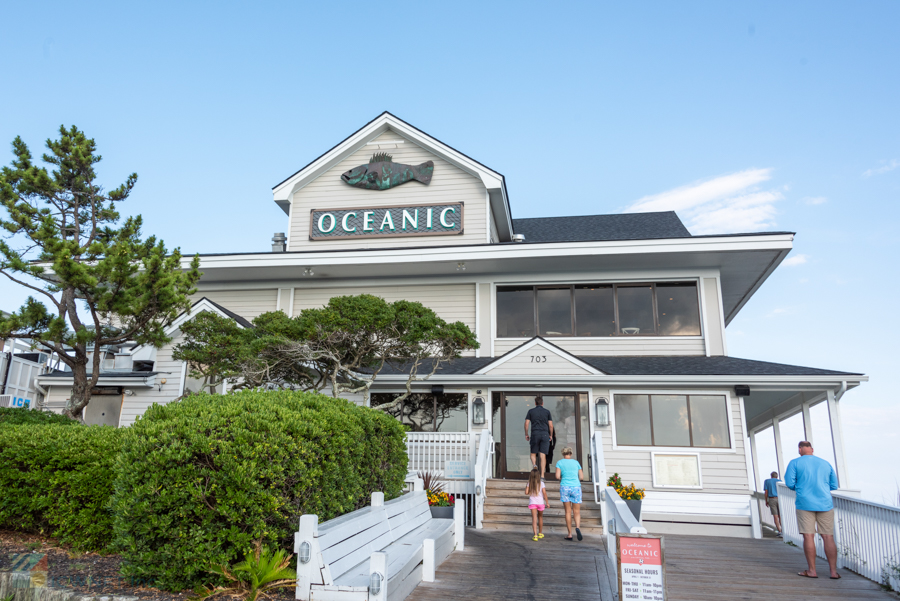 Oceanic at the Crystal Pier, Wrightsville Beach, NC, view from the entrance.